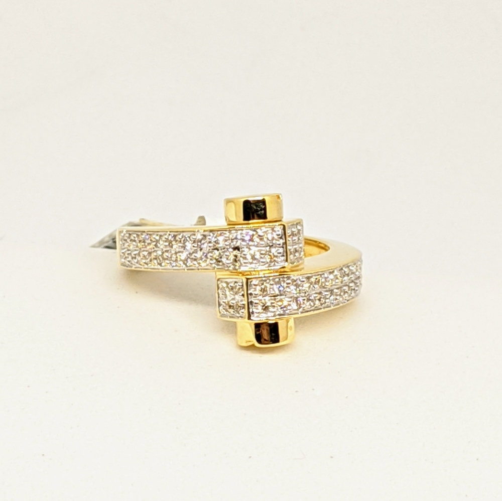 Diamond right hand ring